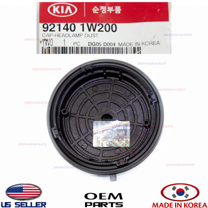 GENUINE OEM Front Headlamp Dust Cap Cover 2012–17 Hyundai Kia See Compatibility