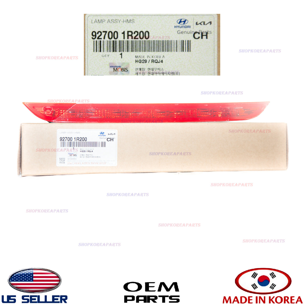 GENUINE Rear Spoiler Stop Lamp Light ⭐OEM⭐ ACCENT 5DR Hatchback 2012-2017