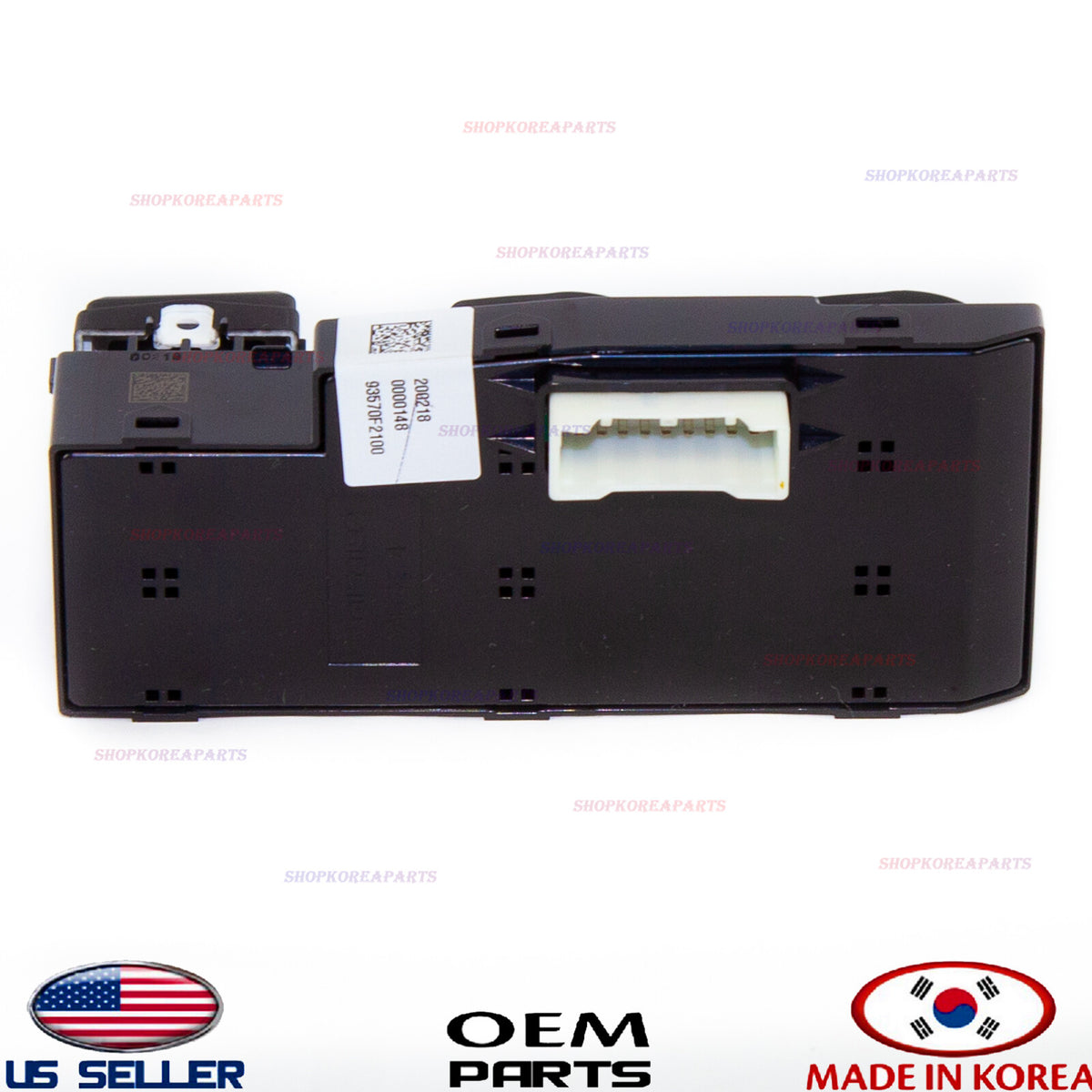 GENUINE Power Window Main Switch Driver Door ⭐OEM⭐ Elantra 2017-2020 *AUTO DOWN
