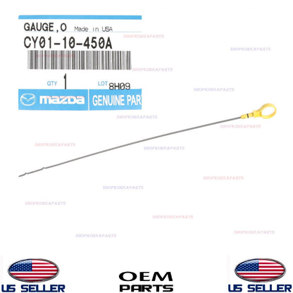 GENUINE OEM Engine Oil Level Dipstick 2008-2015 Mazda 3.7L V6 *See Compatibility