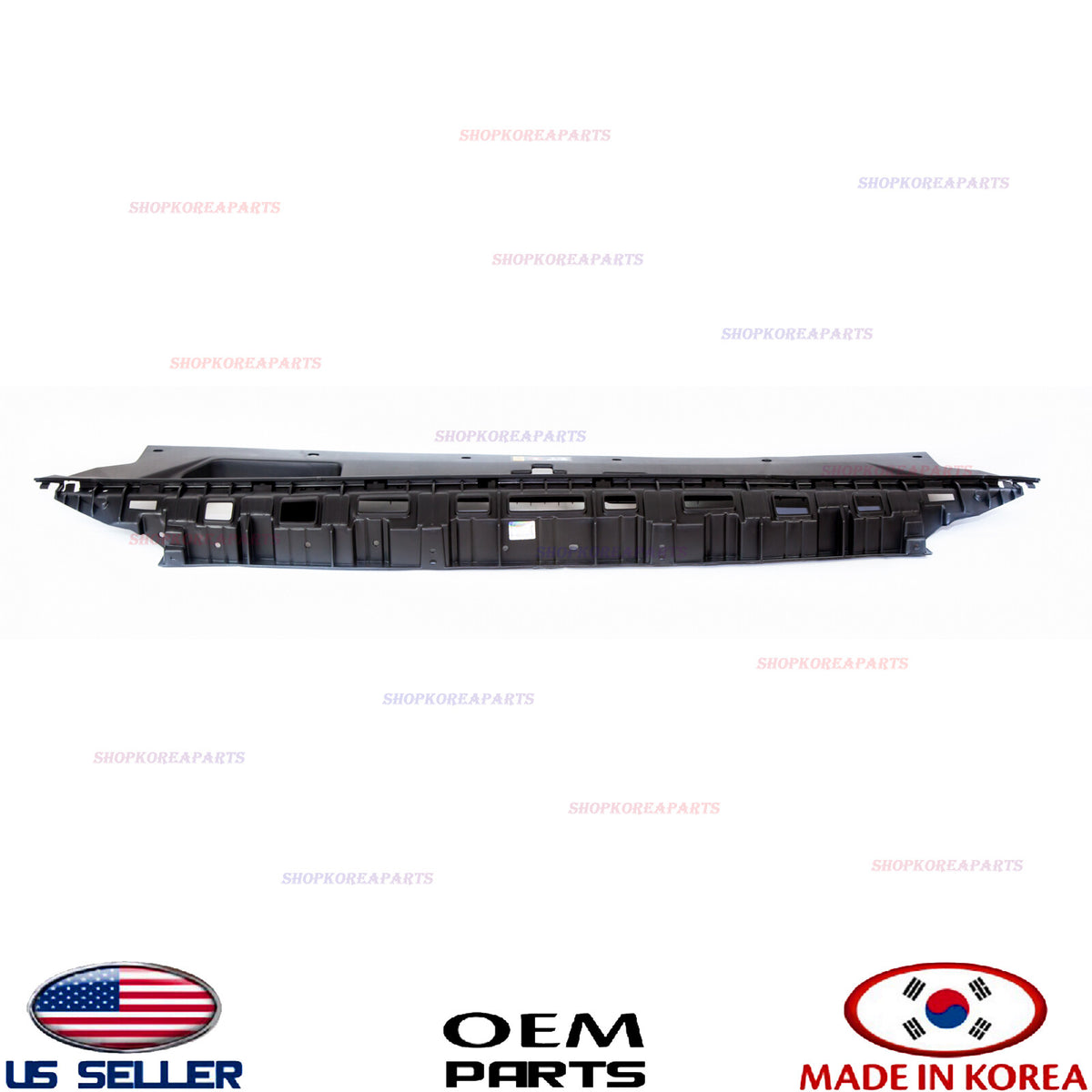 GENUINE Upper Grille Closing Plate Sight Shield OEM Latch Cover SANTA FE 2019-20