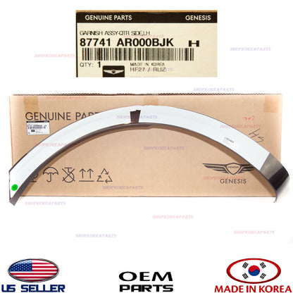 GENUINE Rear Fender Wheel Molding LEFT Driver Side ⭐OEM⭐ GV70 non Sport 2022-26