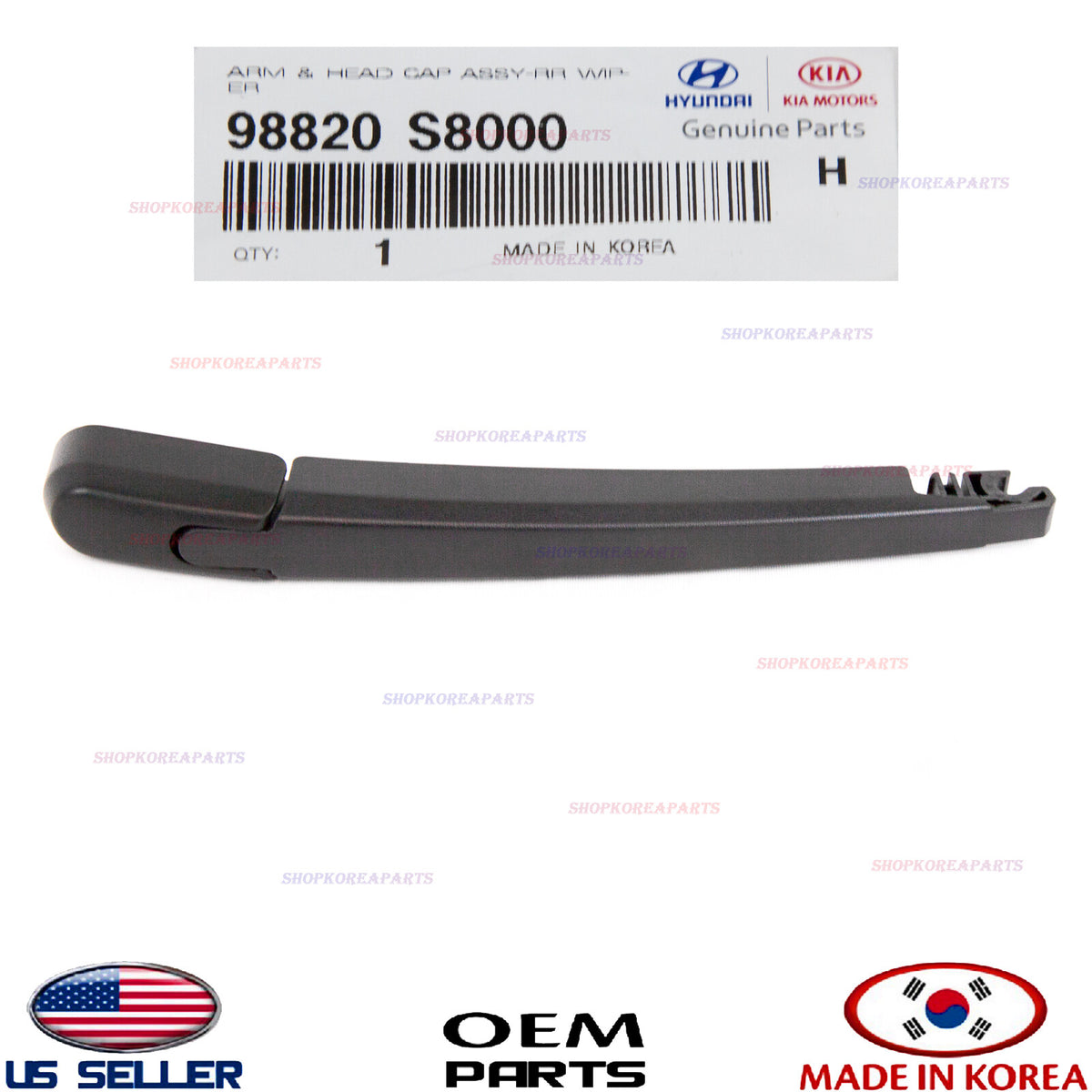 GENUINE Rear Wiper Arm & Head Cap ⭐OEM⭐ HYUNDAI PALISADE 2020-2025 98820S8000