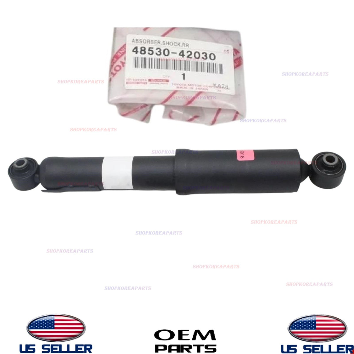 GENUINE Rear Shock Absorber LEFT or RIGHT 2006-2009 Toyota RAV4 48530-42030