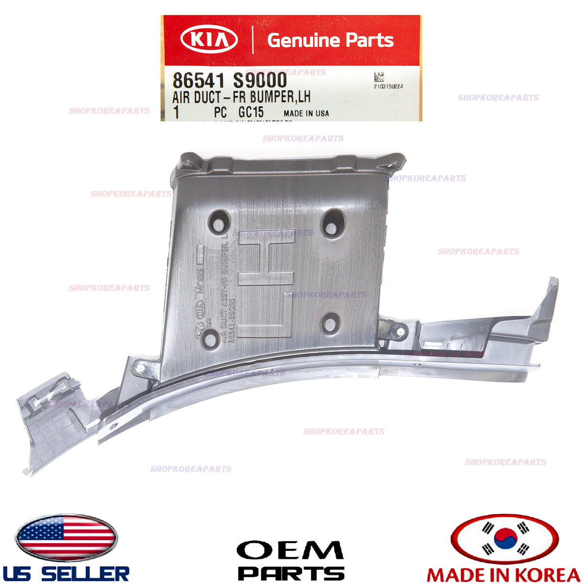 ✅GENUINE✅ Air Curtain Duct Assy Left Driver Side OEM Kia Telluride 2020-2022
