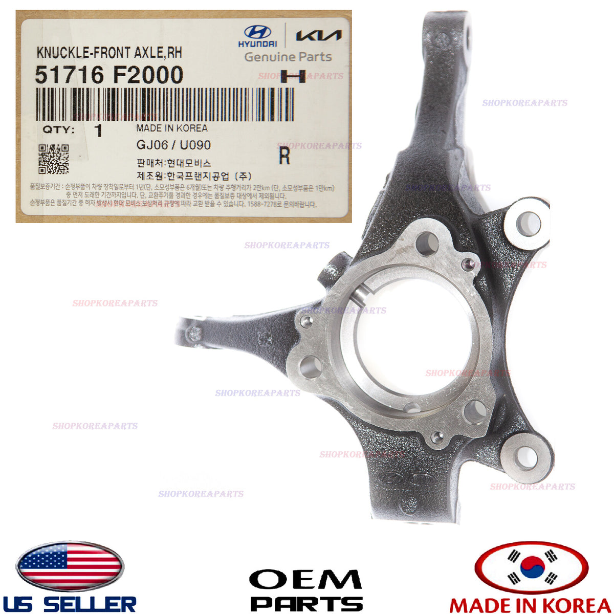 GENUINE Front Axle Steering Knuckle RIGHT ⭐OEM⭐ HYUNDAI KIA *See compatibility