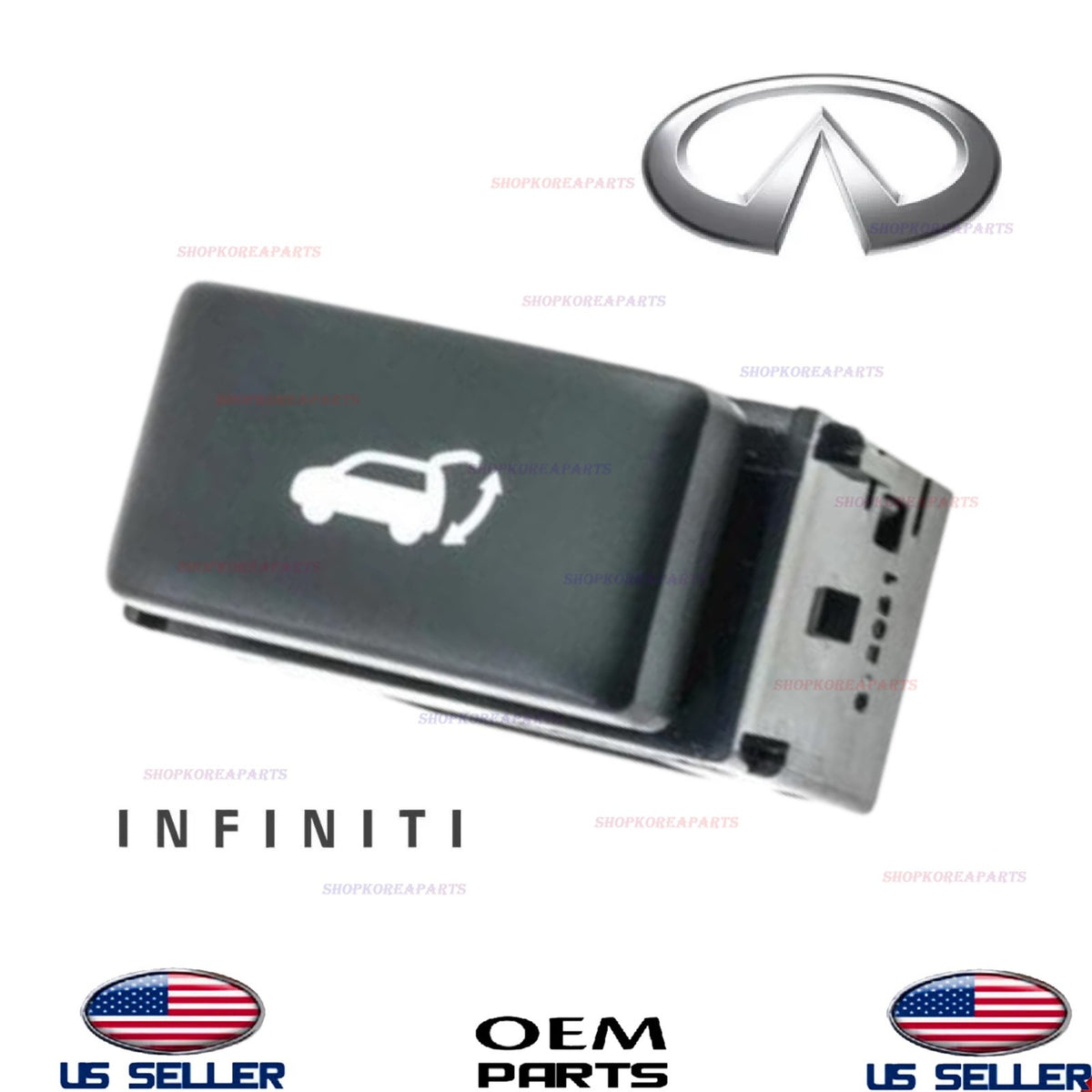 GENUINE Rear Trunk Lock Open Release Control Switch 2010-2024 Infiniti