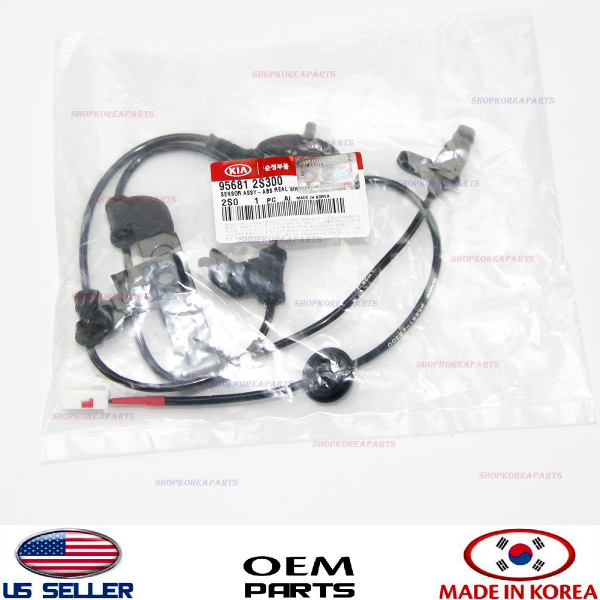 GENUINE ABS Wheel Speed Sensor Rear RIGHT Passenger Side OEM TUCSON SPORTAGE 2WD