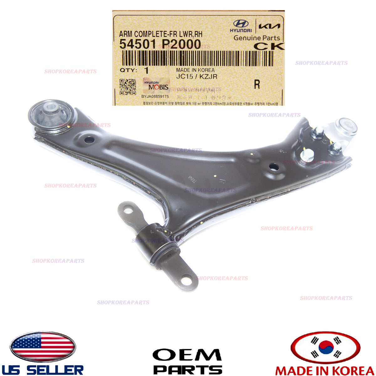 GENUINE Front Lower Control Arm RIGHT Passenger OEM 2021-2026 Santa Cruz Sorento