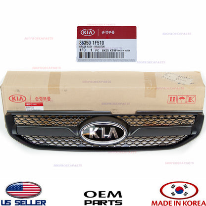GRILLE RADIATOR FRONT GENUINE!!! KIA SPORTAGE 2008 2009 2010 863501F510