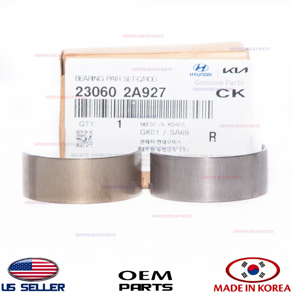 GENUINE Connecting Rod Bearings ⭐OEM⭐ HYUNDAI KIA DIESEL 23060-2A927