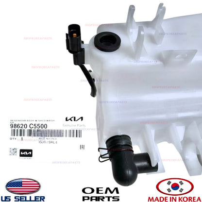 ✅GENUINE✅ Windshield Washer Reservoir Tank With Sensor OEM 2016-2020 Kia Sorento