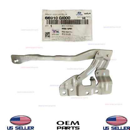 GENUINE Hood Hinge LEFT Driver Side 2022-2024 Hyundai Ioniq 5 66910-GI000