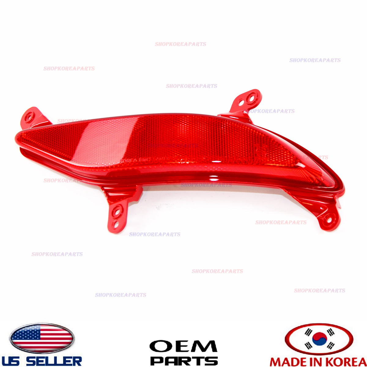 GENUINE Bumper Reflector Rear RIGHT Passenger Side OEM Santa Fe Sport 2013-16