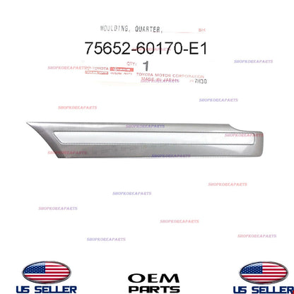 GENUINE OEM Rear LEFT Driver Side Quarter Body Side Molding 1998-04 Land Cruiser