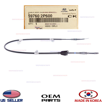 GENUINE Parking Brake Cable LEFT Driver Side ⭐OEM⭐ Kia Sorento 59760-2P600