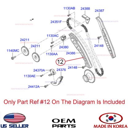 GENUINE Engine Timing Chain Guide ⭐OEM⭐ Hyundai 243864A100