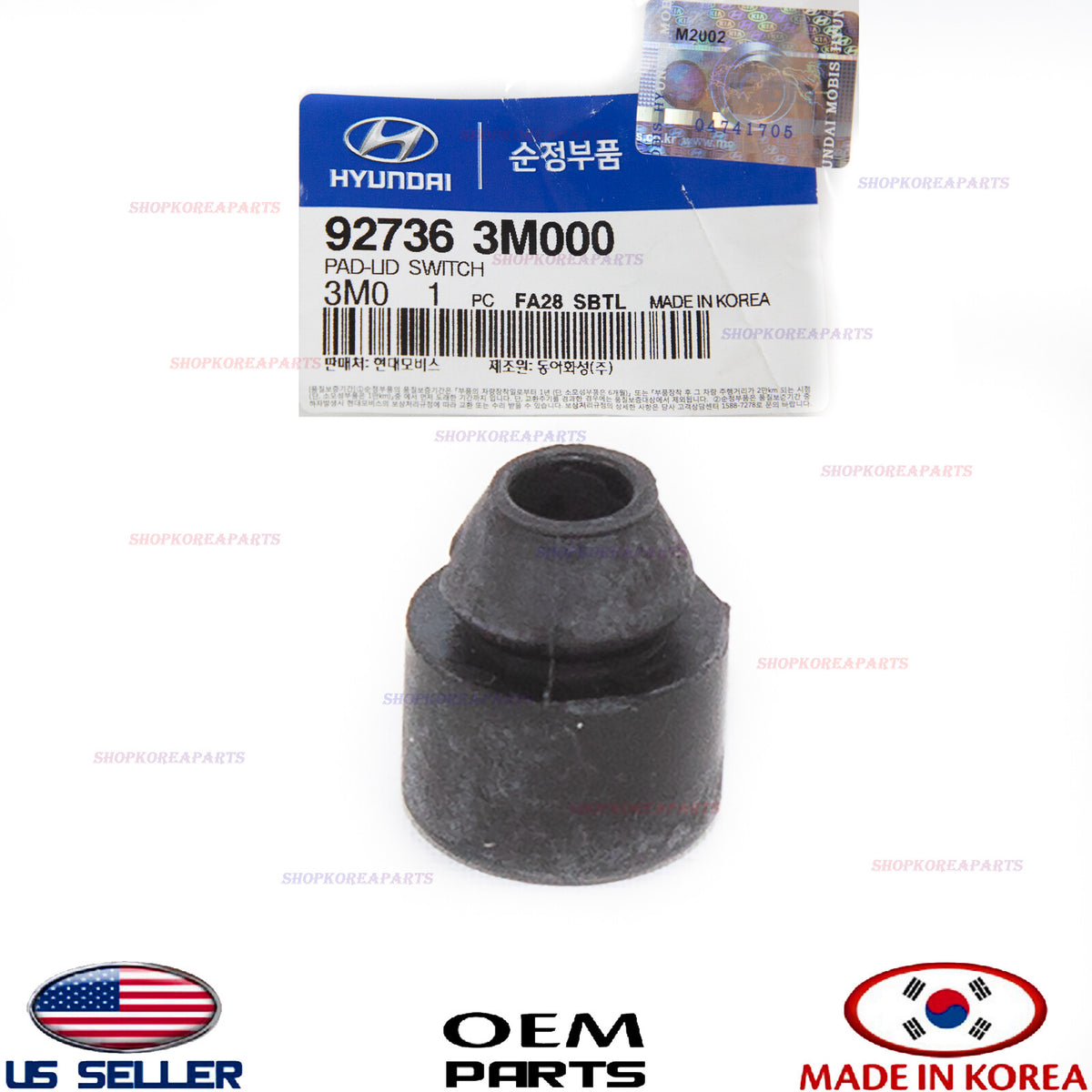 GENUINE Front Alarm Switch Cap Pad Rubber ⭐OEM⭐ HYUNDAI KIA *See compatibility