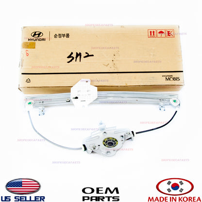 GENUINE Rear Door Window Regulator Right Passenger Side OEM Hyundai Accent 12-17