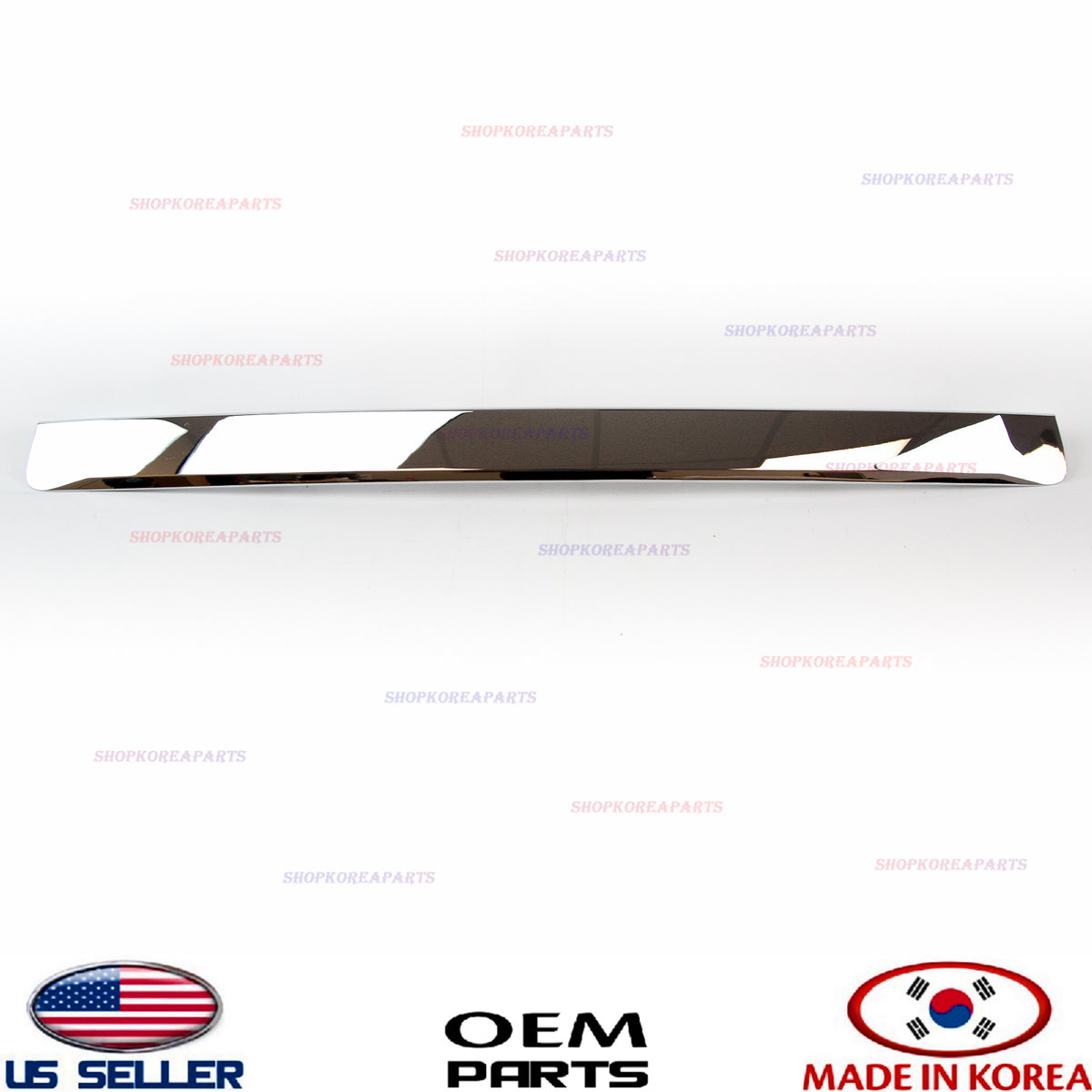 GENUINE Rear Lift Gate Trunk Trim Chrome Molding OEM Kia Sorento 2011-2013