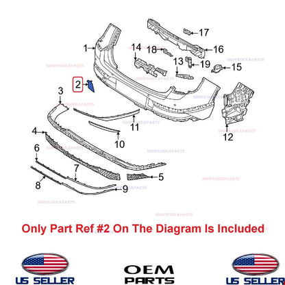 GENUINE OEM Rear Hook Tow Eye Cap 2025-2026 Genesis GV80 86617-T6500
