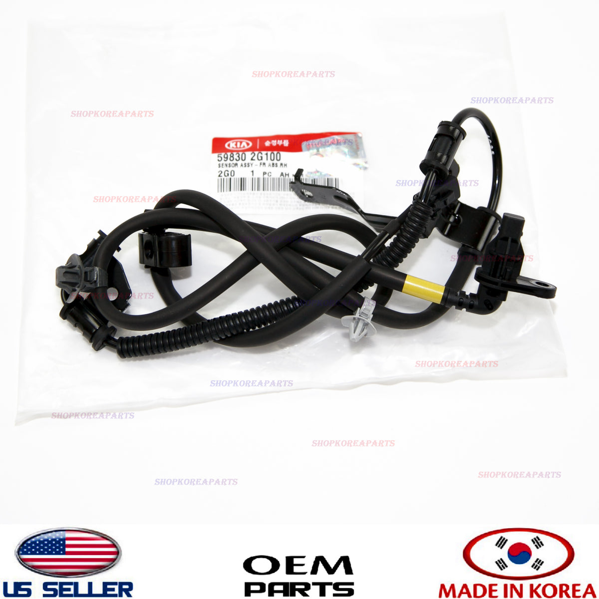 ABS WHEEL SPEED SENSOR FRONT RIGHT GENUINE! KIA OPTIMA 2006-2010 598302G100