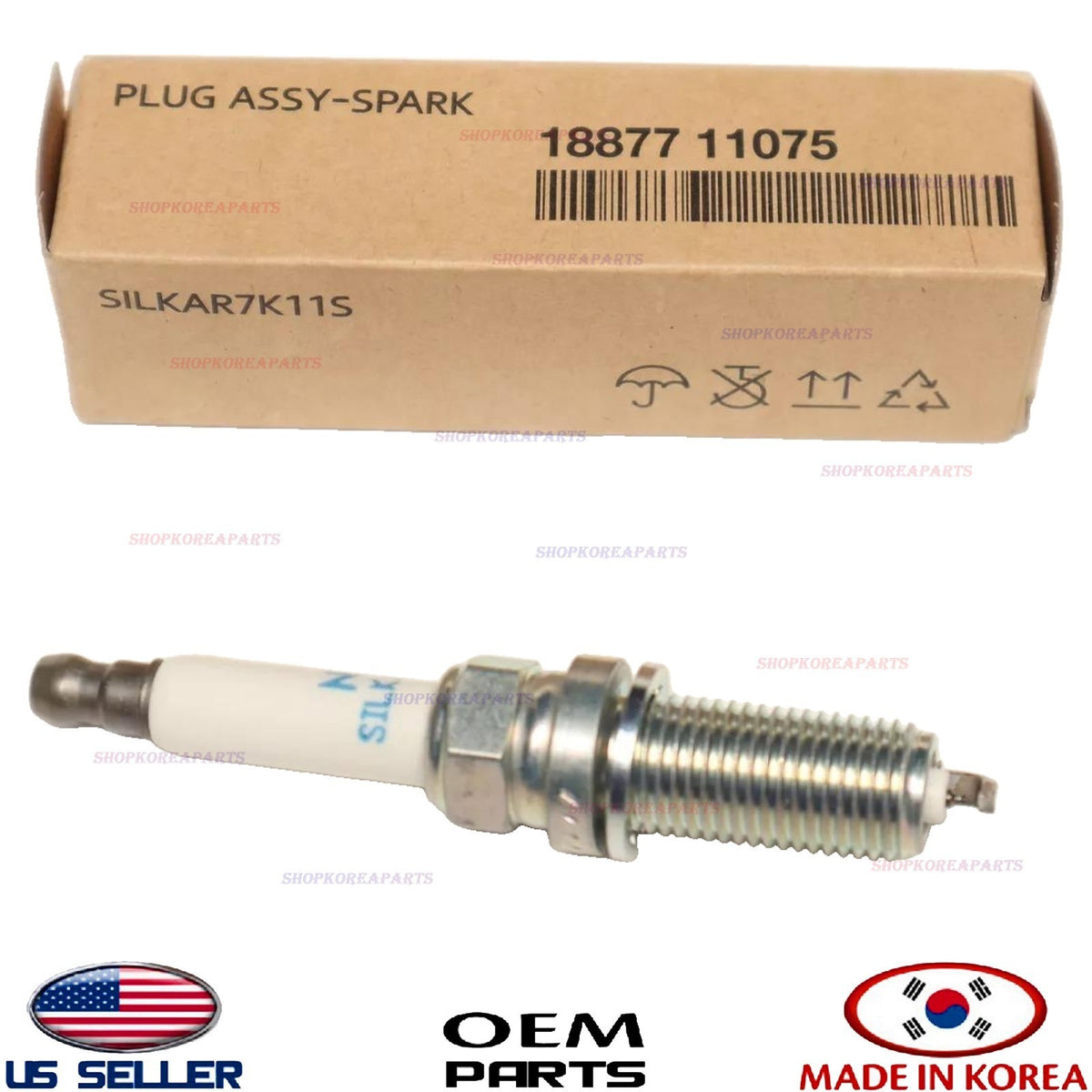 GENUINE Spark Plug 1pcs ⭐OEM⭐ Carnival 3.5L V6 Palisade 2022-2026 1887711075