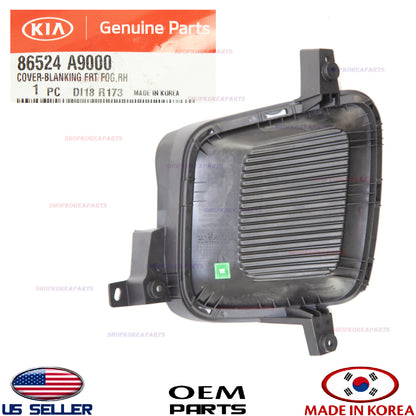 GENUINE Front Bumper Fog Lamp Cap Cover RIGHT Passenger Side OEM SEDONA 2015-18