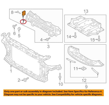 AIR DEFLECTOR ACTUATOR ACTIVE AIR GENUINE! SONATA HYBRID 2016-2017 86969E6000