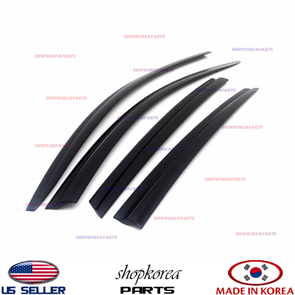 NEW SMOKED DOOR VISOR WINDOW SUN RAIN VENT DEFLECTOR fits KIA OPTIMA 2016-2020