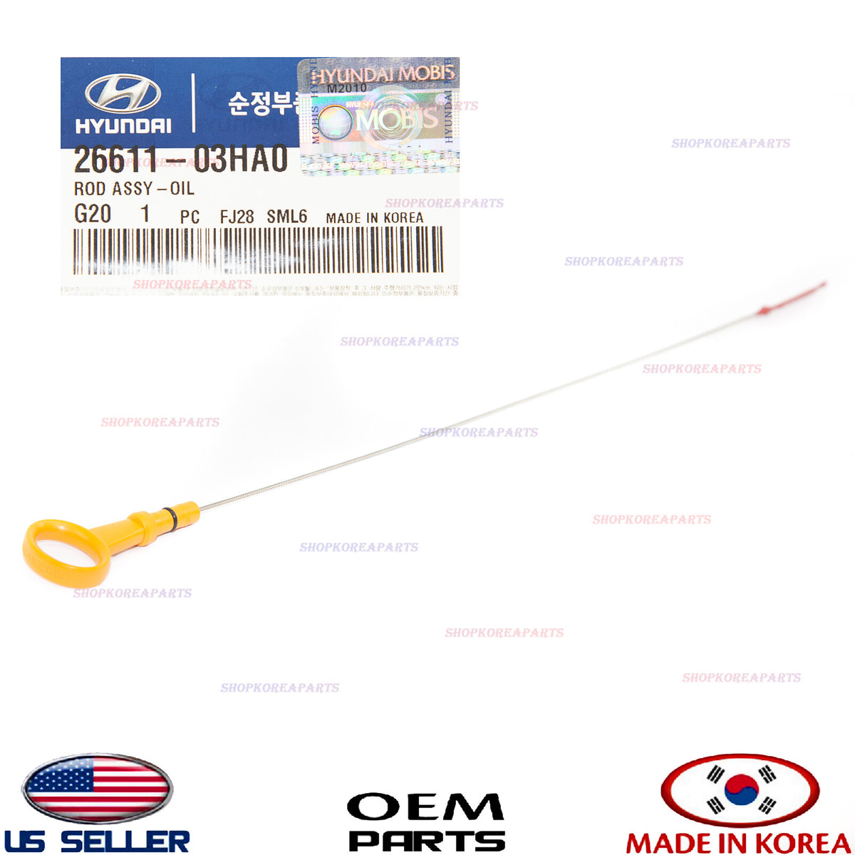 GENUINE Engine Oil Level Dipstick ⭐ IONIQ 2017-2022 ELANTRA 21-23 NIRO 2017-2022