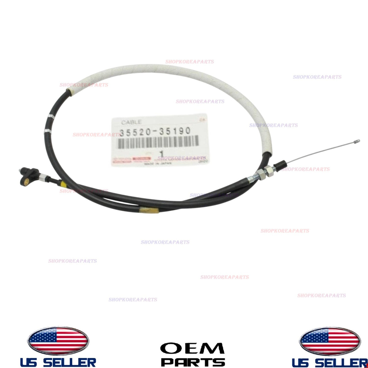 GENUINE Throttle Cable Assembly 1994-03 Toyota 4Runner T100 Tacoma Tundra 3.4L