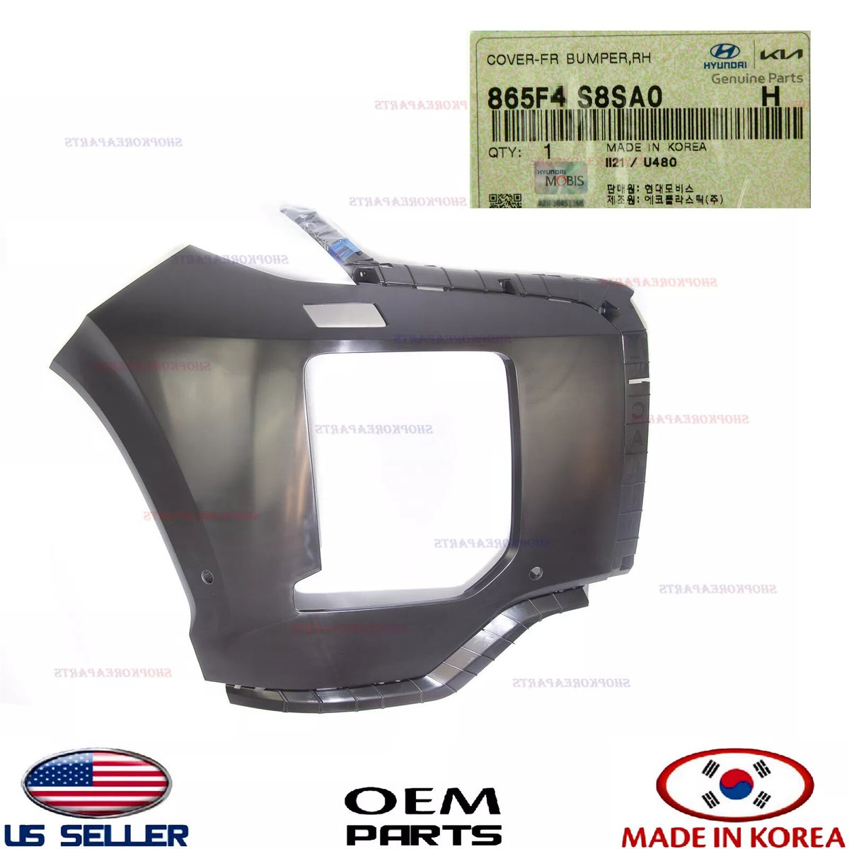 GENUINE Front Bumper Cover RIGHT Passenger ⭐OEM⭐ Palisade Calligraphy 2023-2025