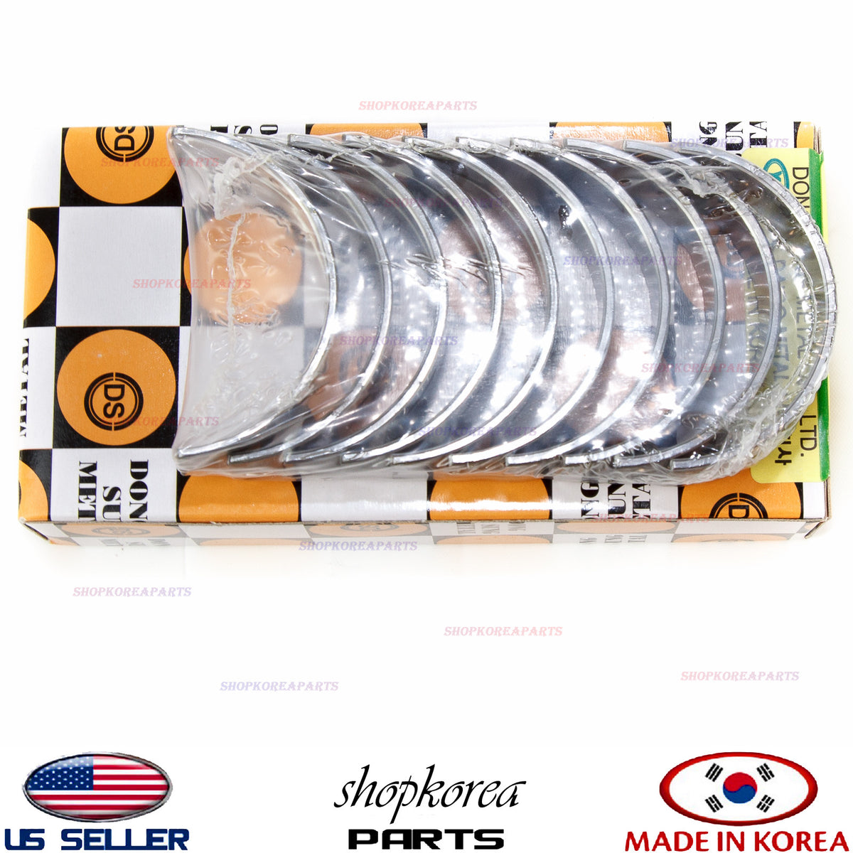 CRANKSHAFT MAIN BEARING SET! 10PCS fits VARIOUS HYUNDAI KIA 2.0L 2.4L 210202G100