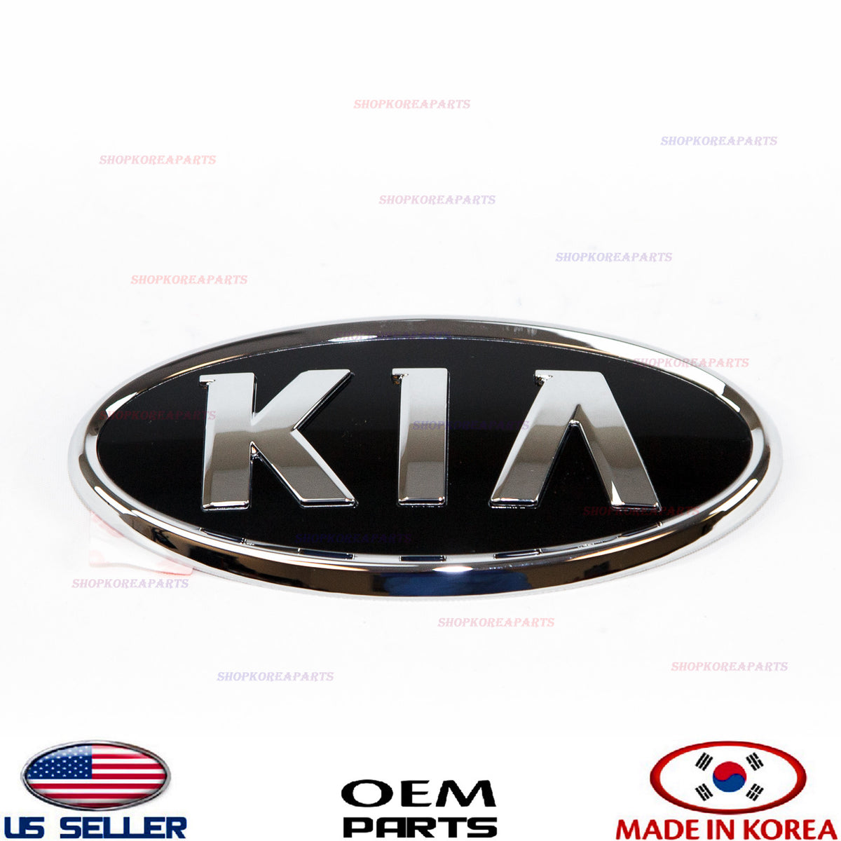 GENUINE OEM Front Grille Hood Emblem Logo Nameplate 2012 Kia Soul 0Z53H-51725