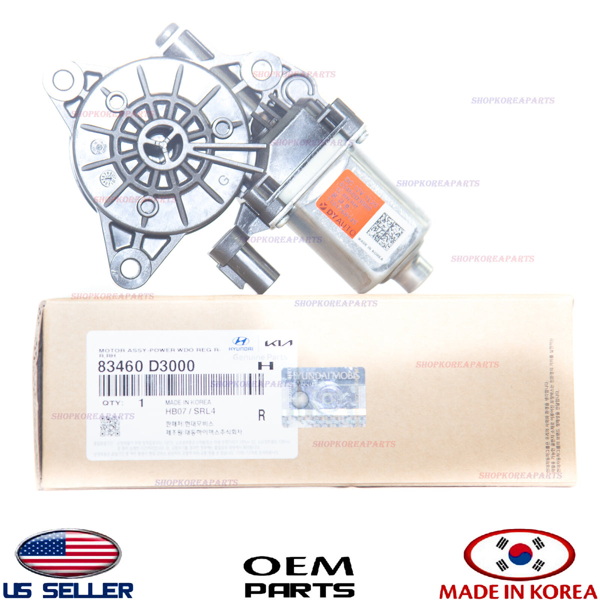 GENUINE Rear Door Motor Power Window RIGHT Passenger Side ⭐OEM⭐ TUCSON 2016-2021