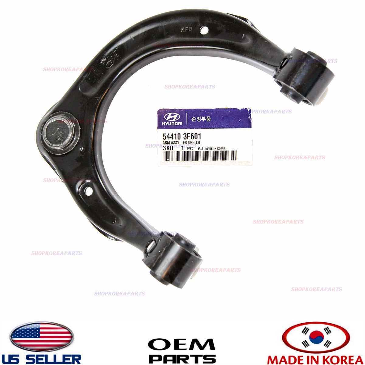UPPER CONTROL ARM FRONT LEFT 【GENUINE】 HYUNDAI SONATA AZERA 2007-2011 544103F601