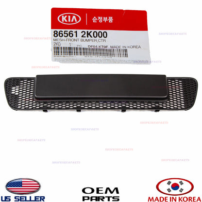 GRILLE LOWER RADIATOR CENTER BUMPER GENUINE!!! KIA SOUL 2010-2011 865612K000