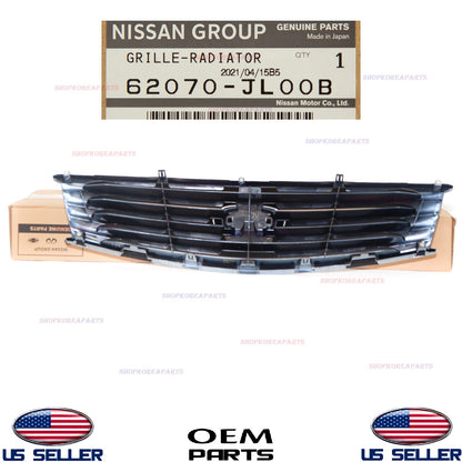 GENUINE Front Radiator Grille Chrome w/Emblem OEM Infiniti G37 Q60 2008-2015
