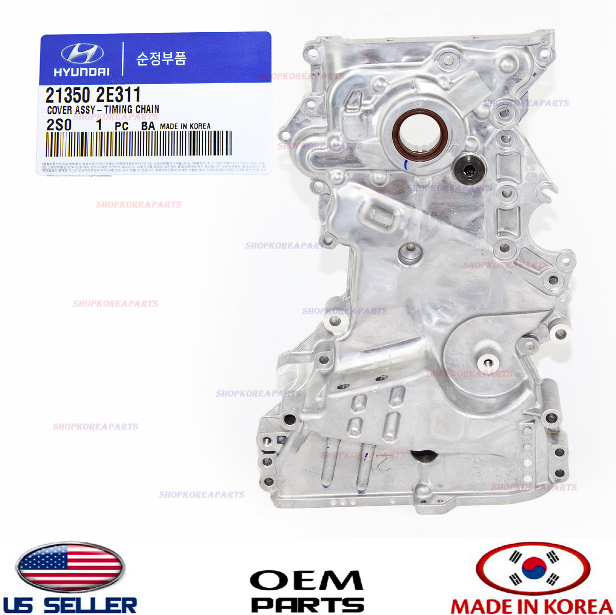 GENUINE EngineTiming Chain Cover Front OEM TUCSON SOUL 2.0L 2014-2019