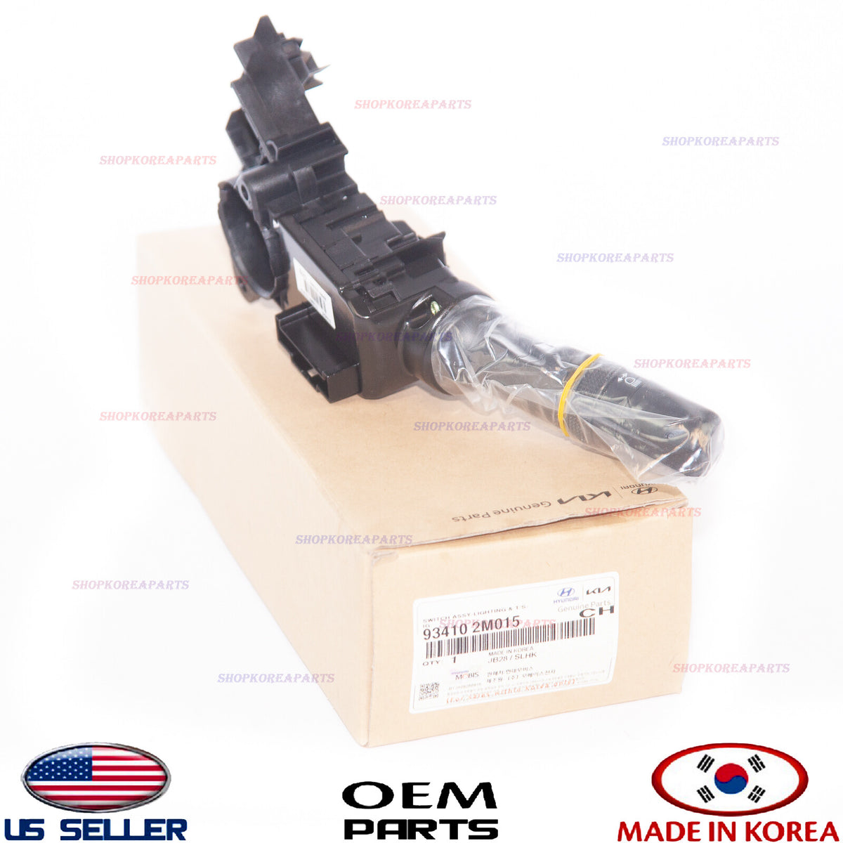 GENUINE Turn Signal & Headlight Arm Switch ⭐OEM⭐ Hyundai Kia *See Compatibility