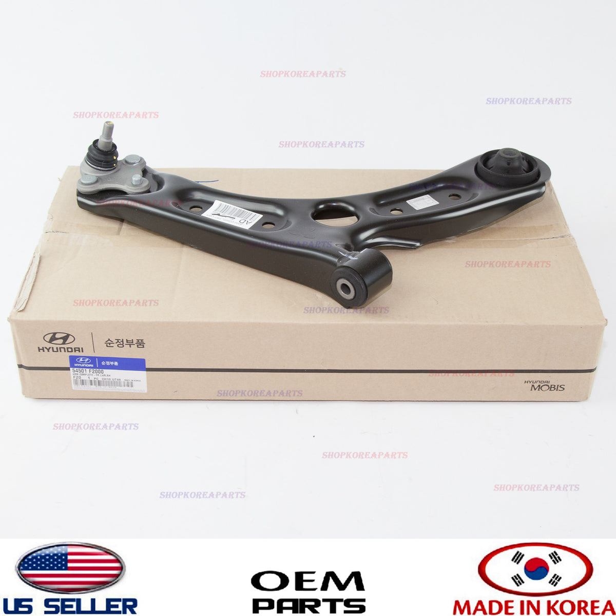 GENUINE Front Lower Control Arm RIGHT Passenger Side OEM Elantra Sedan 2017-2020