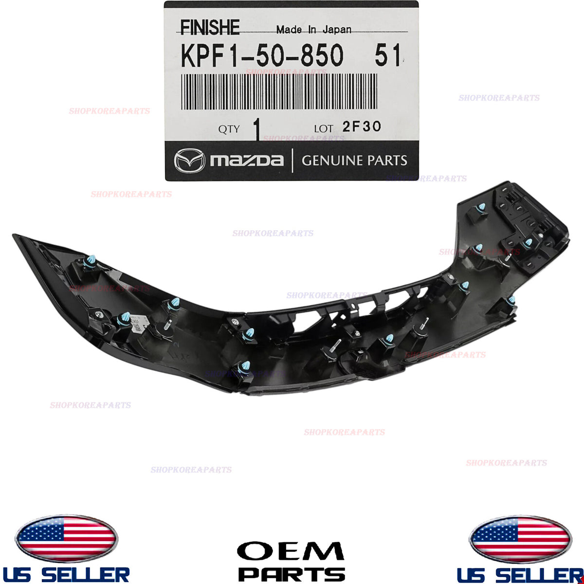 GENUINE OEM Rear Lower Liftgate Finish Panel Molding Mazda CX-5 2023-2025