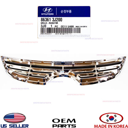 GENUINE Grille Radiator Front Upper ⭐OEM⭐ Hyundai Veracruz 2007-2012 863613J200