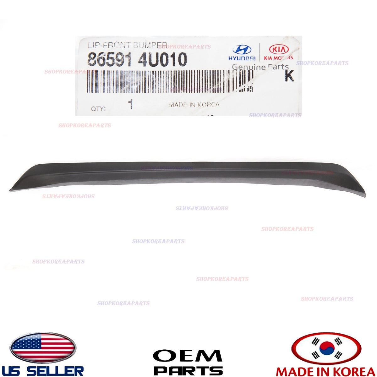 GENUINE Front Bumper Lower Deflector Chin Lip ⭐OEM⭐ KIA OPTIMA HYBRID 2013