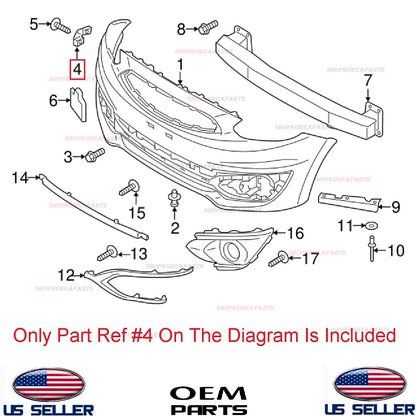 GENUINE Front Bumper Bracket Retainer RIGHT Passenger Side OEM⭐ Mirage 2017-2020
