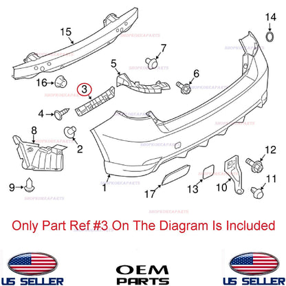 GENUINE Rear Bumper Bracket LEFT Driver Side ⭐OEM⭐ Subaru Impreza WRX STI 08-14