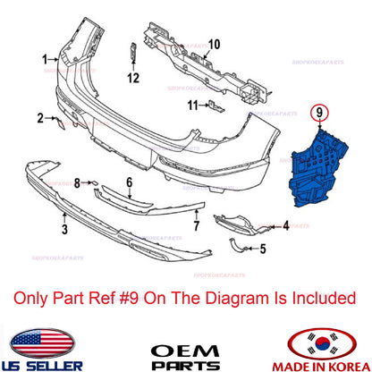 GENUINE Rear Bumper Mounting Bracket LEFT Driver Side⭐ GENESIS GV80 2021-2024
