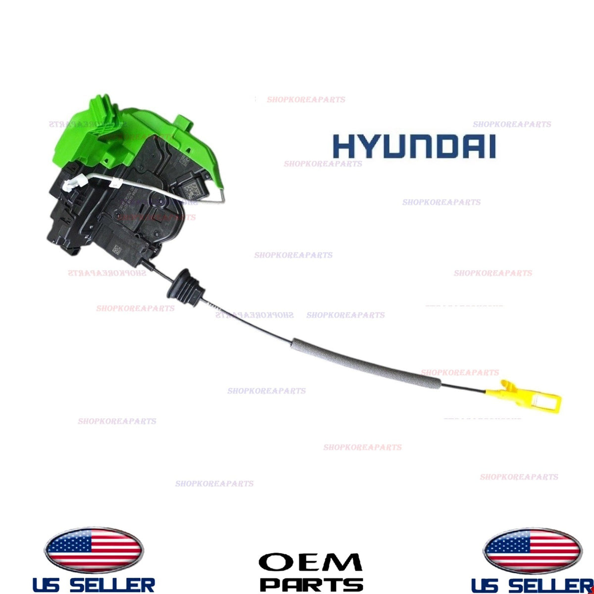 GENUINE Rear Door Lock Latch Actuator RIGHT Passenger 2021-2025 Hyundai Elantra