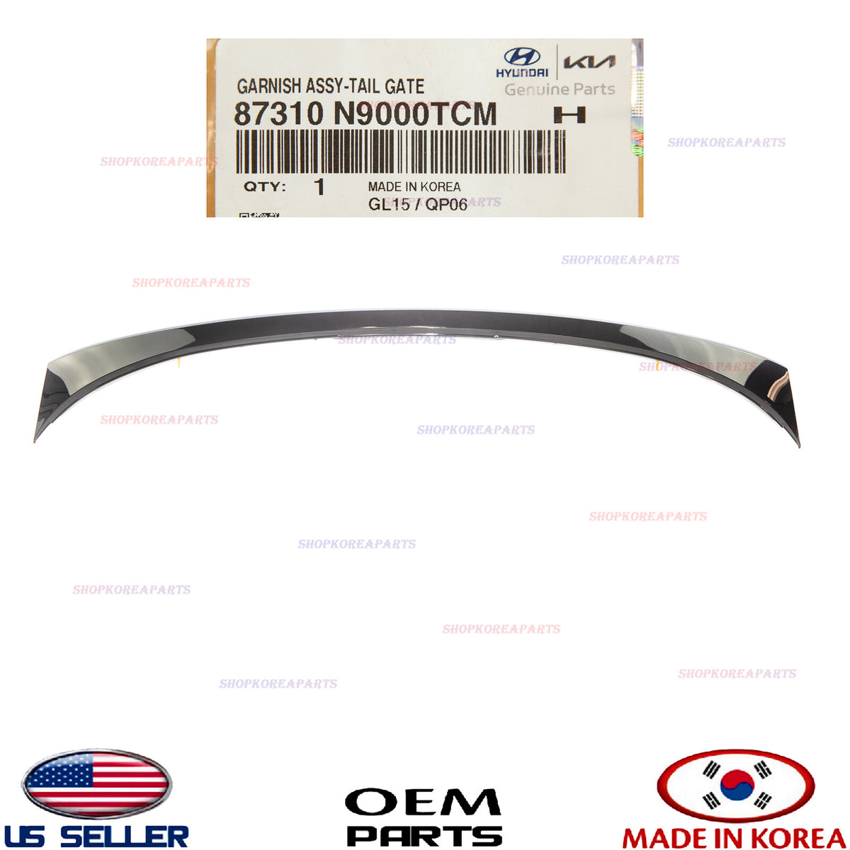 GENUINE Tailgate Finish Panel Trim Plate ⭐OEM⭐ HYUNDAI TUCSON 2022-2026